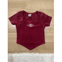 ราคา เสื้อครอป chanel งานผ้าร่องงานปักงานสวยมากกก ใส่เที่ยวใส่ปาร์ตี้ (20600663292)