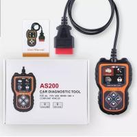 ราคา เครื่องสแกน AS200 OBD2โค้ดเครื่องมือยานยนต์ตรวจสอบเครื่องยนต์เครื่องสแกนรถยนต์ OBD 2การวินิจฉัยอัตโนมัติแบบมืออาชีพ (21170795004)