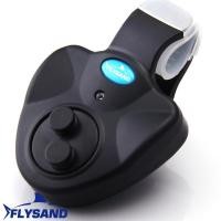 ราคา Flysand ไฟ LED เตือนการตกปลาแบบพกพาได้ปลาคาร์พกัดเอ็นตกปลาสัญญาณเตือนเกียร์ตัวบ่งชี้บัฟเฟอร์เบ็ดตกปลาปลุกเสียงดัง (21170556486)