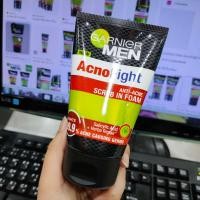 ราคา โฟมล้างหน้า GARNIER MEN ACNO FIGHT OIL CONTROL 100 ml โฟมล้างหน้าแก้ปัญหาผิวหน้า สำหรับผู้ชาย อย่างอ่อนโยน ลดการสะสมของแบคทีเรีย ล้างหน้า การ์นิเย่ (18141794198)
