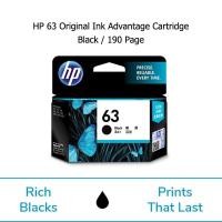 ราคา ตลับหมึก HP63 ของแท้ประกันศูนย์ เครืองปริ้น HP DeskJet OfficeJet 1110 1112 2130 2131 2132 3630 3632 3633 3634 3830 4650 สอนเติมหมึก (17847487154)