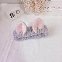 ราคา HU02 ผ้าคาดผม ที่คาดผมแบบผ้า คาดผมหูแมว ผ้าคาดผมแต่งหน้า อาบน้ำ รูปหูแมวสไตล์เกาหลี พร้อมส่งในไทย (20547472441)