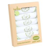 ราคา Enfant อองฟองต์ ผ้าอ้อมเด็กแรกเกิด Cotton Soft Bamboo แพ็ค 6 ผืน (20806353513)