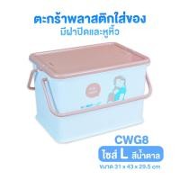 ราคา กล่องหูหิ้วอเนกประสงค์ NANNY มีฝาปิดล็อคได้ กันฝุ่น พลาสติกเกรดA มี 2 แบบ แบบไม่มีลาย แบบมีลายการ์ตูน คละลาย ไซส์ S M L (21031076647)