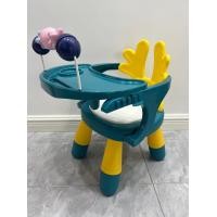 ราคา พร้อมส่ง เก้าอี้ทานข้าวเด็ก เก้าอี้กินข้าว2 IN 1 ถอดถาดอาหารปรับเป็นเก้าอี้นั่งได้ ปรับได้ 2 ระดับ แข็งแรงทนทาน (20880159110)