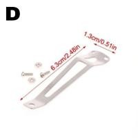 ราคา Universal Pocket Clip For Convoy S2 S2 M1 C8 คลิปหนีบอุปกรณ์เสริมสำหรับไฟฉาย (17985807996)