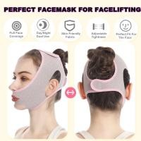 ราคา V Face Slimming Belt Beauty Facial Carving Sleep Mask Anti sagging Double Chin Mask Elastic Nasolabial Folds Remover Bandage Anti Wrinkle Firm Lifting Band (21052398713)