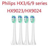 ราคา 4ชิ้นใช้ได้กับหัวแปรงไฟฟ้า Philips ทั่วไป HX3 6 9 series HX9023 HX9024หัวเปลี่ยน หัวแปรงสีฟันไฟฟ้า (20710975867)