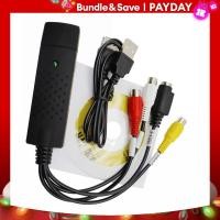 ราคา USB2 0 Audio Video Capture Card จูนเนอร์ทีวี VHS To DVD Video Capture Converter สำหรับ Win7 8 XP vista USB สาย (21171247768)