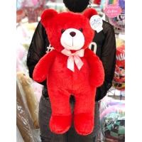 ราคา ตุ๊กตาหมีสีแดงขนนุ่มขนาด 65 50 เซนติเมตร (17880133359)