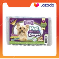 ราคา ผ้าอ้อม Bok Dok Pet Diaper สำหรับสุนัขและแมว มี Size S 12ชิ้น แพ็ค (14501346591)