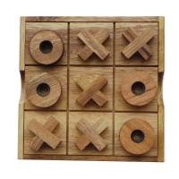ราคา โอเอกซ์ไม้ tic tac toe เกมOX ox เกมโอเอกซ์ไม้ (10921017926)