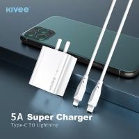 ราคา KIVEE สายชาจไอโฟนแท้ ชุดชาร์จไอโฟน ชุดชาร์จPD 20W สำหรับไอโฟน สายชาร์จไอโฟน PD หัวชาร์จไอโฟน PD 20W Fast charger ใช้ได้กับ Ipad iphone รับประกันหนึ่งปี (17403748848)
