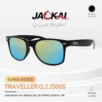 ราคา New JACKAL Sunglasses Mirror Lens แว่นกันแดด เลนส์ปรอท รุ่น TRAVELLER G2 JS005 เลนส์ปรอทสีทอง กระบวนการฝนเลนส์ จากเครื่อง Essilor Delta2มาตรฐาน ประเทศฝรั่งเศส (21215518227)