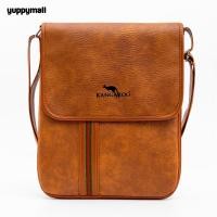 ราคา กระเป๋าสะพายข้างผู้ชาย งานวินเทจ ทรงแบน ซิปรอบ สะพายไหล่ สำหรับผู้ชาย (12764258237)