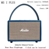 ราคา Middix M5 M5 II ลำโพงบลูทูธ แท้ ลำโพง Bass bluetooth speaker เบส ลำโพง ลำโพงบลูทูธ แบบพกพา ลำโพงวินเทจ ลำโพงคอมพิวเตอร์ ลำโพงไร้สาย ลำโพงเรโทรสไตล์ (19475746595)