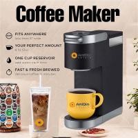 ราคา Single Serve Coffee Maker Plus Single Serve K Cup Pod Coffee Pod Coffee Maker Black (21193832842)