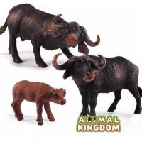 ราคา Animal Kingdom โมเดล Buffalo ควาย พ่อแม่ลูก ชุด 3 ตัว จากสงขลา (16820674247)