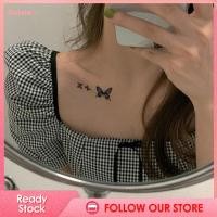 ราคา สีน้ำเงิน ผีเสื้อ รอยสัก สติ๊กเกอร์ Culolo (20679316383)