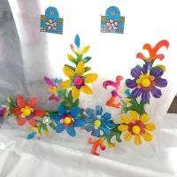 ราคา ดอกไม้จัดบอร์ด มุมบอร์ด ดอกไม้ตกแต่ง ดอกไม้กระดาษ ดอกไม้ตกแต่งบอร์ด (18881101188)