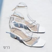 ราคา 25twentyfives Twinkle รองเท้าส้นสูงรัดข้อเท้า สูง2นิ้ว (21122703459)