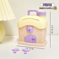 ราคา Conusea การ์ตูนบ้านเห็ดสำหรับเด็กกล่องกระปุกออมสินตู้ ATM กระปุกออมสินสำหรับฝากเงินสดเด็กชายเด็กหญิงเด็กของขวัญวันเกิดวันคริสต์มาส (20971632215)