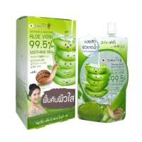 ราคา ของแท้ 1 กล่อง 4 ซอง Smooto Aloe E Snail Bright Gel อโลเวร่ามาส์กหน้าสิว 50ml (116853331)