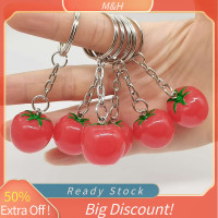 ราคา Lowest price MH 1pcs จำลองมะเขือเทศพวงกุญแจเรซิ่นมะเขือเทศพวงกุญแจกระเป๋าจี้ของขวัญ (20638767789)