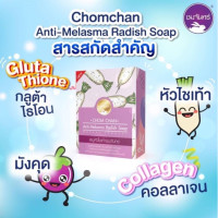 ราคา ชมจันทร์ ครีมลบฝ้าหัวไชเท้าแบบซอง สบู่แก้ฝ้าชมจันทร์ สบู่หัวไชเท้า ครีมใบบัวบก (20799946815)