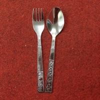 ราคา ราคาต่อ1คู่ ช้อนกาแฟ ส้อมขนมเค้ก โรสแมรี่ จากัวร์ เวิร์ค (17890150063)