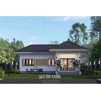 ราคา 09 แบบบ้าน บ้านชั้นเดียว 1 ห้องนอน 1 ห้องน้ำ (19845727630)