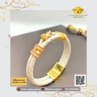 ราคา โต๊ะกังกรุงเทพ กำไลข้อมือสายหนัง ปี่เซี๊ยะทองคำแท้ น้ำหนัก 0 3 กรัม ลงยาสี พร้อมส่ง มีใบรับประกัน (20629478770)