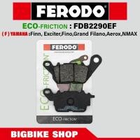 ราคา ผ้าเบรค Ferodo รุ่น ECO friction สำหรับ F YAMAHA Finn Exciter Fino Grand Filano Aerox NMAX (14883978415)
