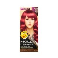 ราคา Molly สีย้อมผม มอลลี่ คัลเลอร์ ครีม 100 มล Molly Color Cream 100 ml มีให้เลือก 27 สี (17472021223)