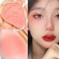 ราคา XIXI สีชมพูบลัชออน Platte เครื่องสำอางบลัชออนแบบขาวดำแก้มแบบธรรมชาติขนาดพกพา (18986337899)