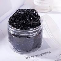 ราคา พร้อมส่งในไทย ยางรัดผม ยางมัดผม หนังยางรัดผม ยางรัดผมเด็ก แบบยืด 1กล่อง500เส้น คละสี (17424450971)