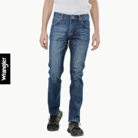 ราคา WRANGLER กางเกงยีนส์เอวกลางทรงตรง GREENSBORO รุ่น WR WR15Q105 แรงเลอร์ กางเกงยีนส์ผู้ชาย กางเกง (5735608715)