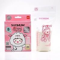 ราคา Sunmum ถุงเก็บน้ำนม ขนาด 8 Oz 1 กล่อง 20 ถุง (21277650237)