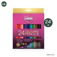 ราคา Master Art มาสเตอร์อาร์ต ดินสอสีไม้มาสเตอร์อาร์ต แท่งยาว Premium Grade 12 24 36 48 สี (21080934644)
