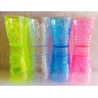 ราคา พร้อมส่ง ขายยกโหล12ใบ คละสี 9แบบ แก้วน้ำพลาสติก แก้วใสลาติน แก้วพลาสติก แก้วทรงสูง เกรดเอ ส่งตรงจากโรงงาน (9745670569)