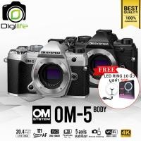 ราคา OM System Camera OM 5 Body แถมฟรี LED Ring 10นิ้ว Olympus เปลี่ยนชื่อเป็น OM System รับประกันร้าน Digilife Thailand 1ปี (19387873555)