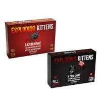 ราคา Exploding Kittens Card Board Game บอร์ดเกม ภาษาอังกฤษ For Family Party Game เกมไพ่ (20866211324)