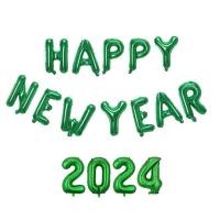 ราคา ฟอยตัวอักษร happy new year 2024 ขนาด 16นิ้ว ปีใหม่ (19909962989)