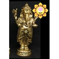 ราคา พระพิฆเนศ ทองเหลือง ท่านั่ง นั่งหนู ยืน (7228696573)