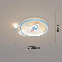 ราคา โคมไฟเพดาน ลายการ์ตูนจรวด สไตล์โมเดิร์น มินิมอล แบบสร้างสรรค์ สําหรับตกแต่งห้องนอนเด็กผู้ชาย และเด็กผู้หญิง (20679713403)