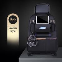 ราคา ส่งไวจากไทย ที่ใส่ของหลังเบาะรถยนต์ กระเป๋าใส่ของหลังเบาะรถยนต์ เก็บของในรถ แขวนหลังเบาะ หนัง PU คุณภาพสูง ผ้าสักหลาด (18852327369)