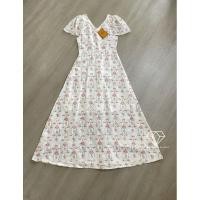 ราคา เดรสงานปักฉลุ เดรสสีขาว PE brand (20300468421)