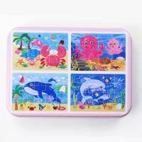 ราคา L L พร้อมส่งจาก กทม 60ชิ้น กล่องเหล็กจิ๊กซอว์ไม้ ตัวต่อจิ๊กซอว์ลายการ์ตูน จิ๊กซอว์ จิ๊กซอว์ไม้ ของเล่นเสริมพัฒนาการ ของเล่นไม้ (14654766184)