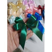 ราคา โบว์สำเร็จรูป โบว์ติดของขวัญ โบว์ติดของของชำร่วย โบว์ติดของรับไหว้ งานแฮนด์เมด ริบบิ้นซาติน 2 cm (21052483316)