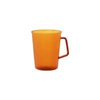 ราคา แก้วปากบางมีหูจับสีอำพัน KINTO CAST AMBER mug 430ml (13133623508)